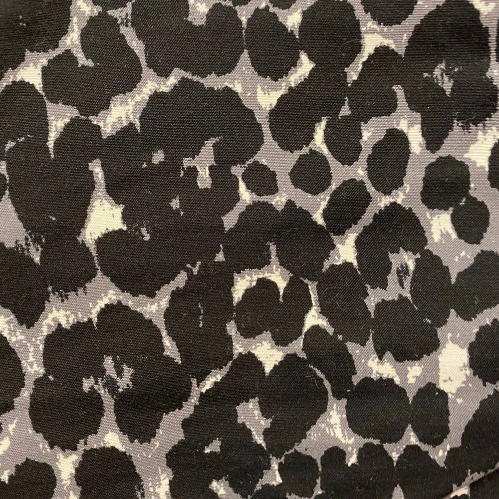 Leopard Pants Black White Gray - animal print - Picture 2 of 5